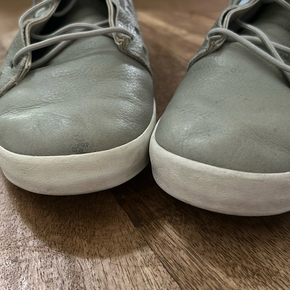 Volcom Buzz Womens skater High Tops marble leather tennis shoe sneakers Size 8.5 - Picture 4 of 13